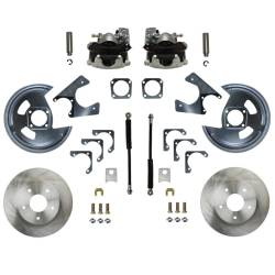 Leed Brakes - Leed Brakes RC1001 Rear Disc Brake Kit w/Plain Rotors/Zinc Plated Calipers - Image 1
