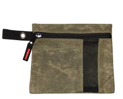 Overland Vehicle Systems - Overland Vehicle Systems 21069941 Waxed Canvas Small Size Utility Bags w/Pockets - Image 3