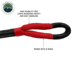 Overland Vehicle Systems - Overland Vehicle Systems 19009916 Brute 30% Kinetic Rope Recovery Strap 1"x30' - Image 3