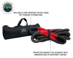 Overland Vehicle Systems - Overland Vehicle Systems 19009916 Brute 30% Kinetic Rope Recovery Strap 1"x30' - Image 5