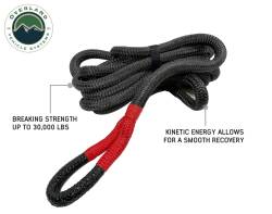 Overland Vehicle Systems - Overland Vehicle Systems 19009916 Brute 30% Kinetic Rope Recovery Strap 1"x30' - Image 2