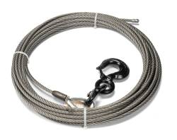 Warn - Warn 77534 Wire Rope Assembly 1/2"x75' w/Hook - Image 1
