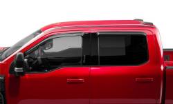 Auto Ventshade AVS - Auto Ventshade 94975 Ventvisor Deflector 4Pc Smoke 16 Ford F150/Raptor Supercrew - Image 2