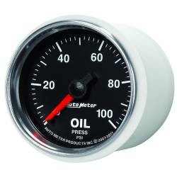AutoMeter - AutoMeter 3821 GS Mechanical Oil Pressure Gauge 0-100PSI 2-1/16" - Image 2