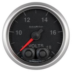 AutoMeter - AutoMeter 5683 Elite Series Volt Meter Gauge 8-18V 2-1/16" Stepper Motor - Image 2