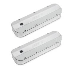 Quick Fuel Technology - Quick Fuel 128-22QFT Silver QFT Fabricated Alu. Valve Cover 65-00 Chevy BB - Image 1
