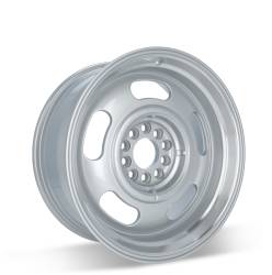 REV Wheels - REV Wheels 107S-8800600 107S 18x8 5x4.75/5.0 0mm Silver/Machined - Image 1