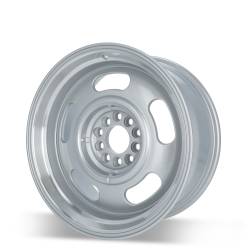 REV Wheels - REV Wheels 107S-8800600 107S 18x8 5x4.75/5.0 0mm Silver/Machined - Image 3