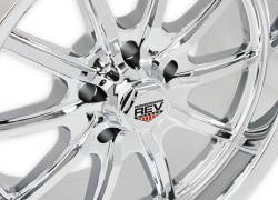 REV Wheels - REV Wheels 110C-7806100 17x8 5x4.75 0mm Chrome - Image 4