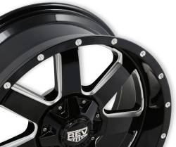 REV Wheels - REV Wheels 885M-2907312 885M 20x9 5x5.0 -12mm Black/Machined - Image 3
