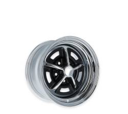 Scott Drake - Scott Drake D1ZZ-1007-BR Magnum 500 14x7 5x4.5 -6mm Black/Chrome - Image 5