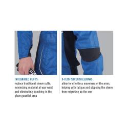 Simpson Safety - Simpson Safety DNA04201 DNA Racing Suit Medium Blue - Image 2
