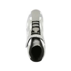 Simpson Safety - Simpson Safety DX2115W DNA X2 Racing Shoes 11.5 Gray/White - Image 7