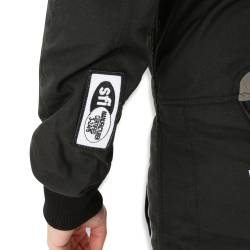 Simpson Safety - Simpson Safety HX02221 Helix Racing Suit-Medium Black/Gray - Image 8