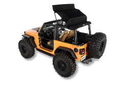 Bestop - Bestop 54930-35 Trektop Glide Slantback Soft Top for 18-26 Jeep Wrangler JL 2DR - Image 5