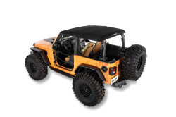 Bestop - Bestop 54930-35 Trektop Glide Slantback Soft Top for 18-26 Jeep Wrangler JL 2DR - Image 4