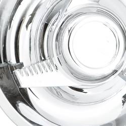 Wheel Vintiques - Wheel Vintiques 1019-C-1L 7" LH Fluted Swept Knock-Off Chrome Cap - Image 2