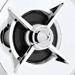 Wheel Vintiques - Wheel Vintiques 400115 15" Chrome Lancer Full Wheel Cover - Image 2
