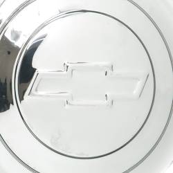 Wheel Vintiques - Wheel Vintiques 2060 8.25" 52 Chevy Bowtie Stainless Cap - Image 2
