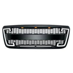 AMERICAN MODIFIED - AMERICAN MODIFIED AMFMAA00123 Raptor Style Grille w/DRL & Sequenal Turn Signal - Image 2
