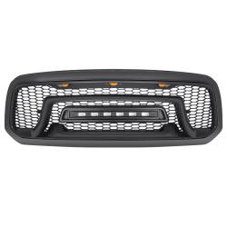 AMERICAN MODIFIED - AMERICAN MODIFIED AMDEBA00101 Armor Grille w/LED Off-Road Lights - Image 2