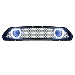 AMERICAN MODIFIED - AMERICAN MODIFIED AMFMCA00612 Mach 1 Style Front Upper Grille w/DRL Turn Signal - Image 2
