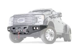 Warn - Warn 107181 Ascent HD Winch Bumper No Grille Guard for 17-22 Ford F450/F550 SD - Image 1
