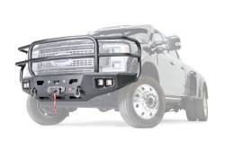 Warn - Warn 107182 Ascent HD Winch Bumper w/Full Grille Guard 17-21 Ford F450/F550 SD - Image 1