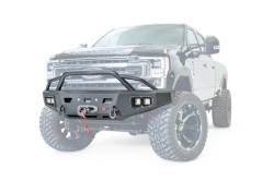 Warn - Warn 106918 Ascent HD Front Bumper w/Baja Grille Guard 17-22 Ford F250/F350 SD - Image 1