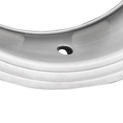 Wheel Vintiques - Wheel Vintiques 3003-B-1 15" Trim Ring 3" Step Brushed - Image 2