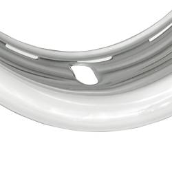 Wheel Vintiques - Wheel Vintiques 3002-1 Stainless Steel 15" OEM Style 3" Round Trim Ring - Image 2