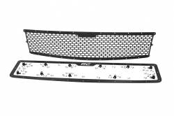 Rough Country Suspension Systems - Rough Country 70194 Front Mesh Grille Insert Black for 07-13 Silverado 1500 - Image 2