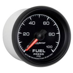 AutoMeter - AutoMeter 5963 ES Fuel Pressure Gauge 2-1/16" Full Sweep 0-100PSI - Image 3