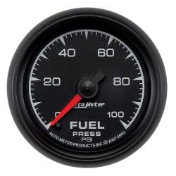 AutoMeter - AutoMeter 5963 ES Fuel Pressure Gauge 2-1/16" Full Sweep 0-100PSI - Image 1