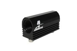 Aeromotive Fuel System - Aeromotive 15112 Fuel Pressure Sensor Adapter Log ORB-08 Inlet/Outlet Ports Ford - Image 1