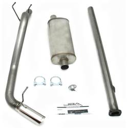 JBA Racing Headers - JBA Headers Single 2.5" Cat-Back Exhaust System 95-99 Tacoma PreRunner 40-9013 - Image 1