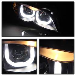 Spyder Auto - Spyder Auto 5031877 Projector Style Headlights Black/Clear for BMW 320i-330xi - Image 4