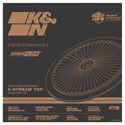 K&N - K&N 66-1601 X-Stream Air Filter Top Lid Filter - Image 2