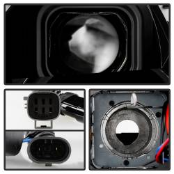 Spyder Auto - Spyder 5088680 Black Projector Headlights Seq-LED Turn Signal for 11-13 Durango - Image 3