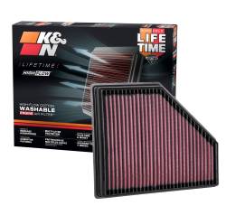 K&N - K&N 33-3136 Drop-In Replacement Air Filter - Image 2