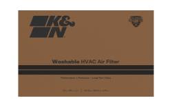 K&N - K&N HVC-8-11625 HVAC Filter 16 x 25 x 1 MERV 8 - Image 2