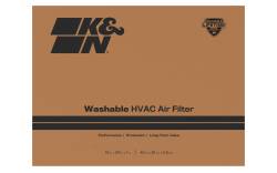 K&N - K&N HVC-8-11824 HVAC Filter 18 x 24 x 1 Merv 8 - Image 2