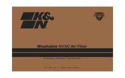 K&N - K&N HVC-8-51625 HVAC Filter 16 x 25 x 5 Merv 8 - Image 2