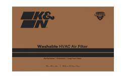 K&N - K&N HVC-8-41625 HVAC Filter 16 x 25 x 4 Merv 8 - Image 2