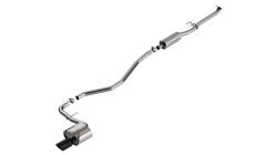 Borla - Borla 140941BC S-Type Cat-Back Exhaust One Right RR Exit 22-25 Civic Sport 2.0L - Image 1
