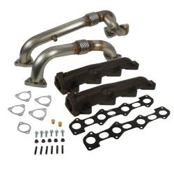 BD Diesel - BD Diesel 1041484 Exhaust Manifold & Up-Pipe Kit for 08-10 Ford F250/F350/450 - Image 1