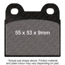 EBC Motorcycle Brakes - EBC Motorcycle Brakes FA57V Vee-Pads for 78-85 R45 R65LS - Image 1