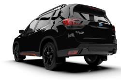 Rally Armor - Rally Armor MF52-UR-BLK/GRY Black Mud Flap Grey Logo - Image 2