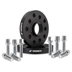 Mishimoto - Mishimoto MMWS-009-200BK 20mm Wheel Spacers 5x100/5x112 57.1CB M14x1.5 Black - Image 1