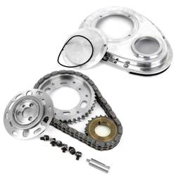 Speedmaster - Speedmaster PCE264.1018 Double Roller 2Pc Adj Steel Timing for Chevy SBC - Image 1